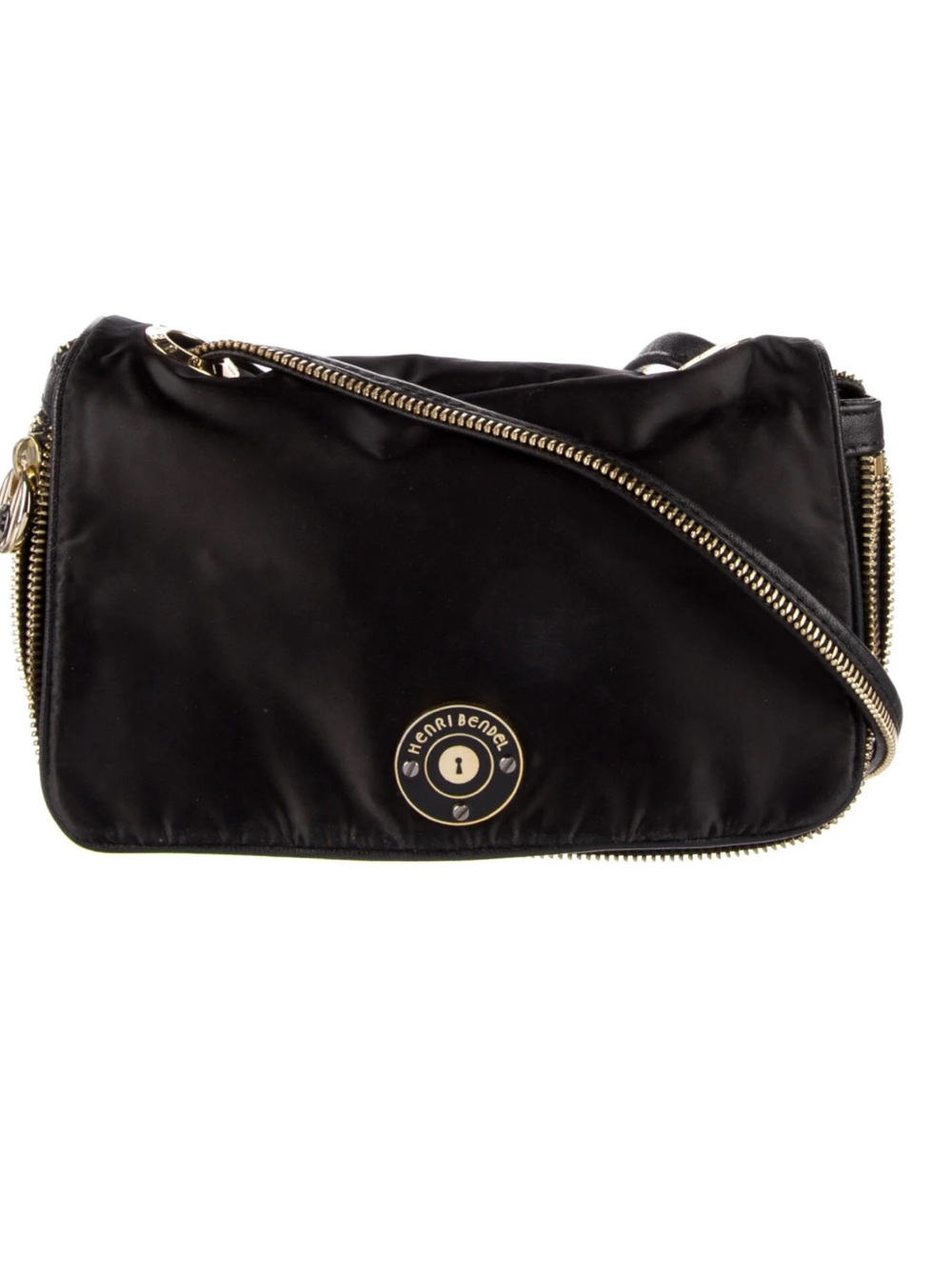 Henri Bendel Nylon Zipper Crossbody bag